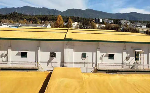 粮库现场发泡聚氨酯隔热保温(图1) 粮库现场发泡聚氨酯隔热保温案例